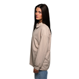 Leone Oversized Half Zip Sweatshirt