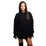 Capricorno Oversized Crewneck Sweater