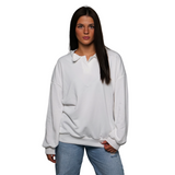 Gemelli Oversized Collared Sweatshirt