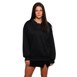 Gemelli Oversized Collared Sweatshirt