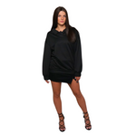 Gemelli Oversized Collared Sweatshirt